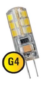Светодиодная лампа G4 1.5вт теплый свет