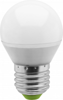 Светодиодная лампа G45 5Вт E27 белый свет