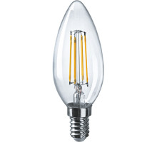 Светодиодная (LED) лампа Navigator NLL-F-C35-7-230-2.7K-E14 7 Вт Свеча (80534) Теплый белый свет