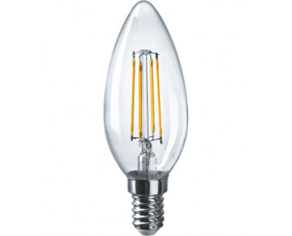 Светодиодная (LED) лампа Navigator NLL-F-C35-7-230-2.7K-E14 7 Вт Свеча (80534) Теплый белый свет