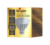 Светодиодная (LED) лампа Navigator NLL-MR16-6-230-4K-GU5.3-FR-SV 6 Вт Рефлектор (80552) Холодный белый свет