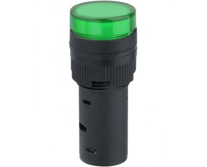 Светодиодная (LED) индикаторная лампа Navigator NBI-I-AD16-230-G 230 AC/DC 20мА IP54 d16мм (82803) зеленая