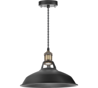 Декоративный подвесной светильник Navigator NIL-WF01-008-E27 под лампу E27 (61535) Черный / Бронза