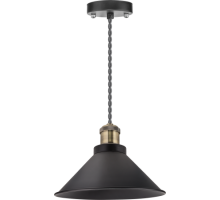 Декоративный подвесной светильник Navigator NIL-WF02-008-E27 под лампу E27 (61536) Черный / Бронза