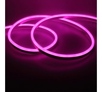 Светодиодный гибкий неоновый шнур 220В пурпурный