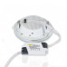 Круглый встраиваемый (LED) светильник даунлайт 160мм ICLED IC-RW D160 12Вт 3000К IP20 (51953) Белый со стеклом