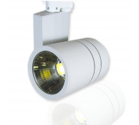 Трековый однофазный светодиодный (LED) светильник ICLED Вт 4500K IP20 180х100х150 мм (52309) Белый