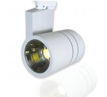 Трековый однофазный светодиодный (LED) светильник ICLED Вт 3000K IP20 180х100х150 мм (52310) Белый