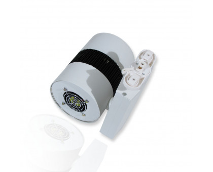 Трековый однофазный светодиодный (LED) светильник ICLED 35Вт 3200K IP20 165х165х185 мм (52871) Белый