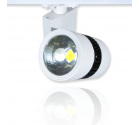 Трековый однофазный светодиодный (LED) светильник ICLED 35Вт 3200K IP20 165х165х185 мм (52871) Белый