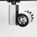 Трековый ЕВРО светодиодный (LED) светильник ICLED 30Вт 4000K IP40 120х180х200 мм (55336) Белый/Черный