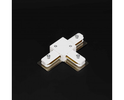 Коннектор T-образный однофазный ICLED 2L NX14 106х71х18 мм (55526) Белый