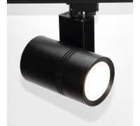 Трековый однофазный светодиодный (LED) светильник ICLED Вт K IP40 200х170х200 мм (55531) Чёрный