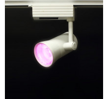 Трековый однофазный светодиодный (LED) светильник ICLED 25Вт K IP30 190х180х200 мм (56068) Белый