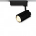 Трековый однофазный светодиодный (LED) светильник ICLED 10Вт 4000K IP40 150х65х150 мм (56597) Чёрный