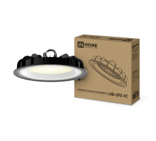 Подвесной промышленный светодиодный (LED) светильник HIGHBAY 250х48 IN HOME LHB-UFO-VC 100Вт 230В 5000К IP65 (4690612033907) для высоких пролетов