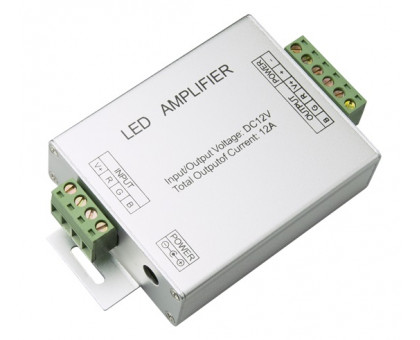 Усилитель RGB для светодиодной (LED) ленты Jazzway RGB 3x4A 12V 12А 144 Вт (1002150)
