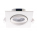 Поворотный квадратный встраиваемый (LED) светильник даунлайт 90х45 Jazzway PSP-S 9044 7w 3000K 38° WHITE IP40 (5022812) Белый
