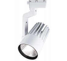 Трековый однофазный светодиодный (LED) светильник Jazzway PTR 0125-2 25w 4000K 24° WH IP40 25Вт 80х122х220 мм (5023963) Белый