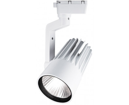 Трековый однофазный светодиодный (LED) светильник Jazzway PTR 0125-2 25w 4000K 24° WH IP40 25Вт 80х122х220 мм (5023963) Белый