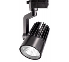 Трековый однофазный светодиодный (LED) светильник Jazzway PTR 0130-2 30w 4000K 24° BL IP40 30Вт 80х122х220 мм (5022713) Черный