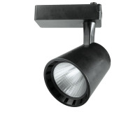 Трековый однофазный светодиодный (LED) светильник Jazzway PTR 0325 25w 4000K 24° BL IP40 25Вт 95х105х140 мм (5010611) Черный