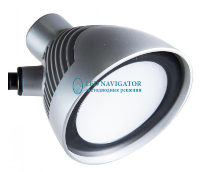 Настольная светодиодная (LED) лампа Navigator NDF-D002-5W-4K-S-LED 5Вт 4000K Дневной белый свет (94637) Серебро