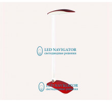 Диммируемая настольная светодиодная (LED) лампа Navigator NDF-D004-7W-4K-R-LED 7Вт 4000K Дневной белый свет (94988) Красный