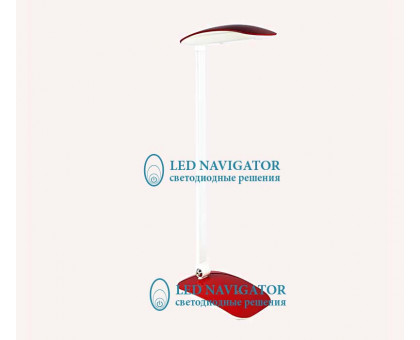 Диммируемая настольная светодиодная (LED) лампа Navigator NDF-D004-7W-4K-R-LED 7Вт 4000K Дневной белый свет (94988) Красный
