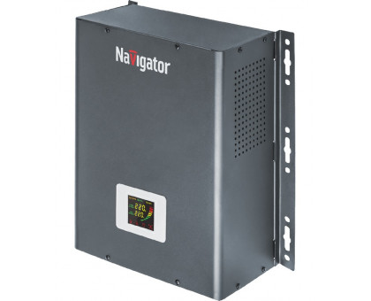 Настенный стабилизатор напряжение Navigator NVR-RW1-10000 220В 10000 Вт (61781) с функцией байпас