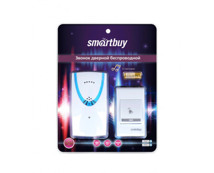 Беспроводной дверной звонок Smartbuy SBE-11-1-32 (SBE-11-1-32) на батарейках