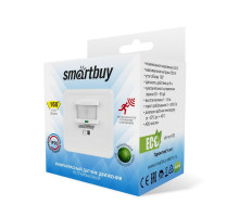 Инфракрасный датчик движения Smartbuy 500Вт IP20 настенно-потолочный (sbl-ms-003)