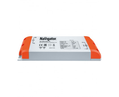Блок питания (драйвер) Navigator 12В ND-P60S-IP20-12V 60Вт IP20 (94679) пластиковый