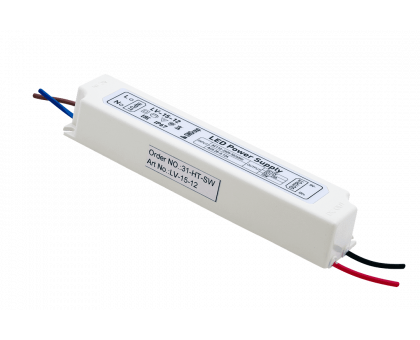 Влагозащищенный блок питания (драйвер) SWG 12В LV-15-12 12A 15Вт IP67 (000230)