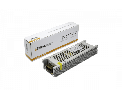 Блок питания (драйвер) SWG 12В T-200-12 16,7A 200Вт IP20 (000532)