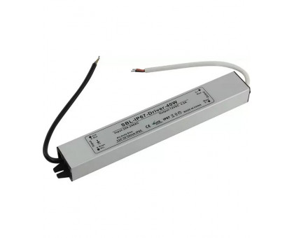 Влагозащищенный блок питания (драйвер) Smartbuy 12В 3.5A 40Вт IP67 (SBL-IP67-Driver-40W) Влагозащищенный блок питания (драйвер) Smartbuy 12В 3.5A 40Вт IP67 (SBL-IP67-Driver-40W)