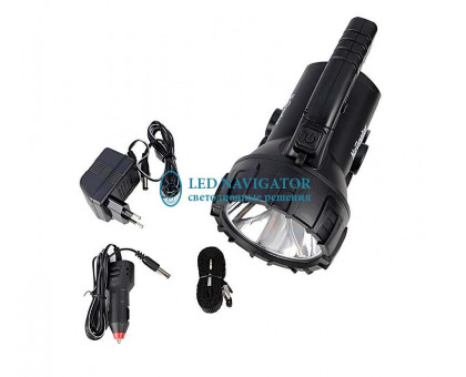 Светодиодный (LED) фонарь-прожектор Navigator NPT-SP12-ACCU IP54 с аккумулятором 4000мАч (94975) 4 режима работы