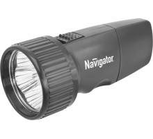 Пластиковый ручной светодиодный (LED) фонарь Navigator NPT-CP02-ACCU с аккумулятором 250мАч (94941) 1 режим работы