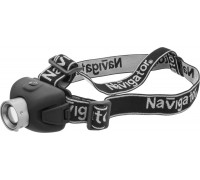 Налобный светодиодный (LED) фонарь Navigator NPT-H06-3AAA на батарейках 3AAА (94913) 3 режима работы