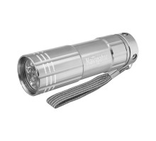 Металлический ручной светодиодный (LED) фонарь Navigator NPT-CM07-3АAA на батарейках 3AAA (94928) 1 режим работы