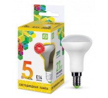 Лампа светодиодная LED-R50-standard 5Вт 230В Е14 3000К 450Лм ASD (4690612001531)