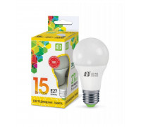 Лампа светодиодная LED-A60-standard 15Вт 230В Е27 3000К 1350Лм ASD (4690612002088)