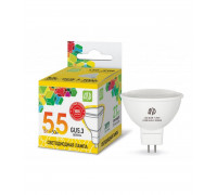 Лампа светодиодная LED-JCDR-standard 5.5Вт 230В GU5.3 3000К 495Лм ASD (4690612002262)