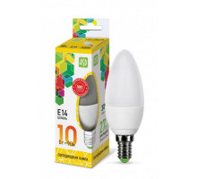 Лампа светодиодная LED-СВЕЧА-standard 10Вт 230В Е14 3000К 900Лм ASD (4690612015507)