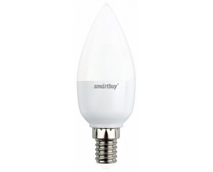 Светодиодная (LED) лампа Smartbuy 7Вт 3000K Свеча (SBL-C37D-07-30K-E14) Теплый белый свет