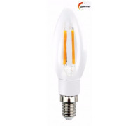 Светодиодная (LED) лампа Smartbuy 5Вт 3000K Свеча на ветру (SBL-C37FCan-05-30K-E14) Теплый белый свет