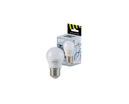Светодиодная (LED) лампа FAZA FLL- G45 12w E27 5000K 230/50 (5038653) Шар