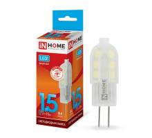 Лампа светодиодная LED-JC-VC 1.5Вт 12В G4 4000К 95Лм IN HOME
