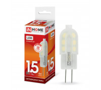 Лампа светодиодная LED-JC-VC 1.5Вт 12В G4 6500К 95Лм IN HOME