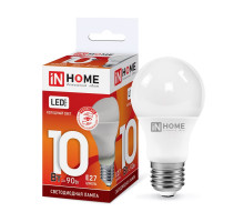 Лампа светодиодная LED-A60-VC 10Вт 230В Е27 6500К 900Лм IN HOME (4690612020228)